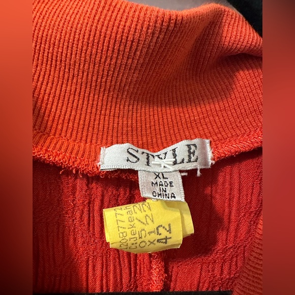 STYLE Burnt Orange Midi Dress - Picture 3 of 14